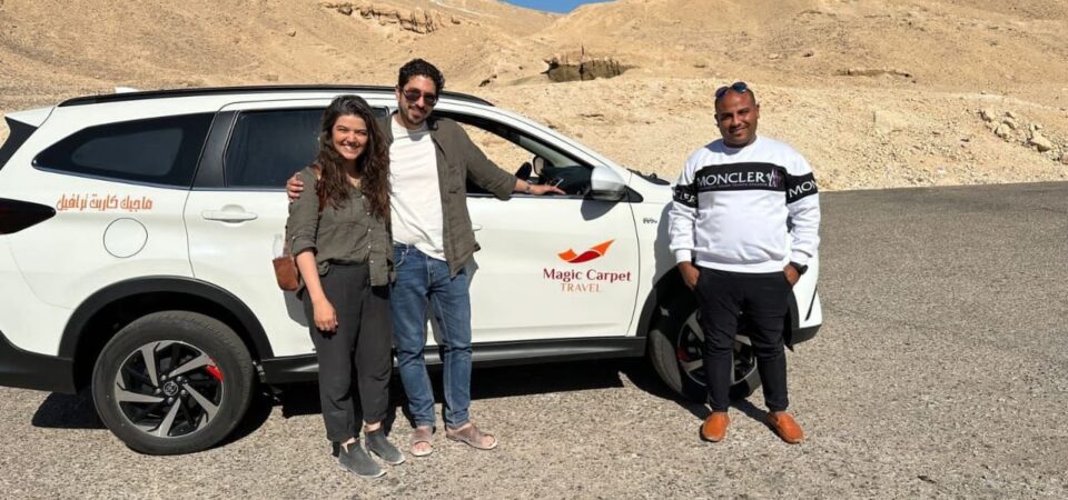 tourists at the valley of the Kings