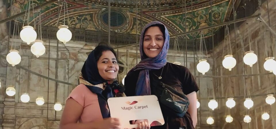 tourists at Islamic Cairo