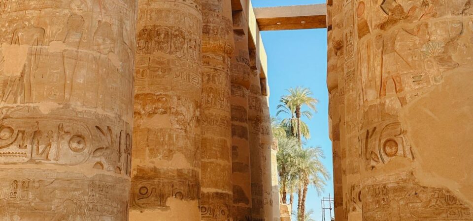 tourists at Karnak Temple