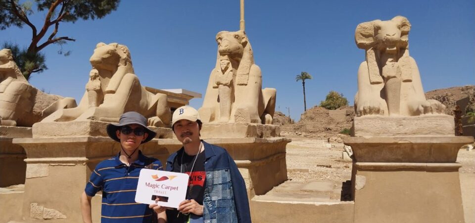 Sphinx avenue in Luxor