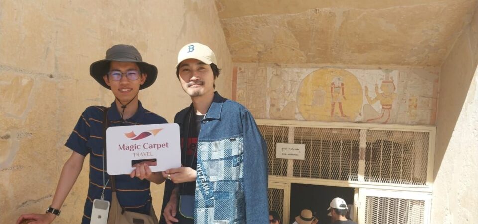 valley of the kings on their tour of Egypt with Aladdin Reizen